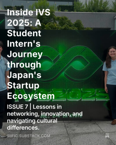 ニュースレター Issue＃7 学生インターン、IVS2025へ行く:肌で感じた日本のスタートアップ最前線